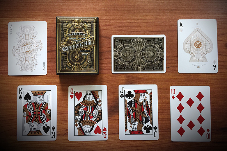 Citizens Playing Cards by theory11 Poker Spielkarten Cardistry 