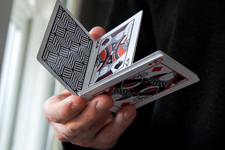 Cubeline Playing Cards // Cardistry Deck by Bas John 