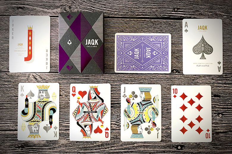 JAQK AMETHYST LIMITED EDITION DECK PLAYING CARDS BY THEORY11 MAGIC TRICKS GAMES 