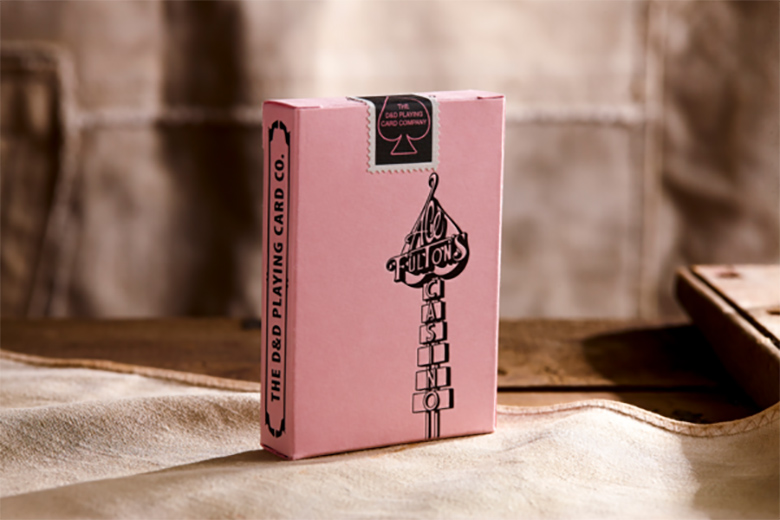 Ace Fulton's Casino Playing Cards, Now in Pink!