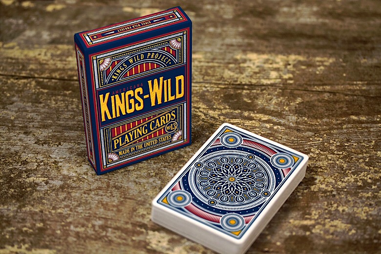 Kings Wild Americanas Limited Playing Cards Poker Size Deck USPCC Custom Sealed 