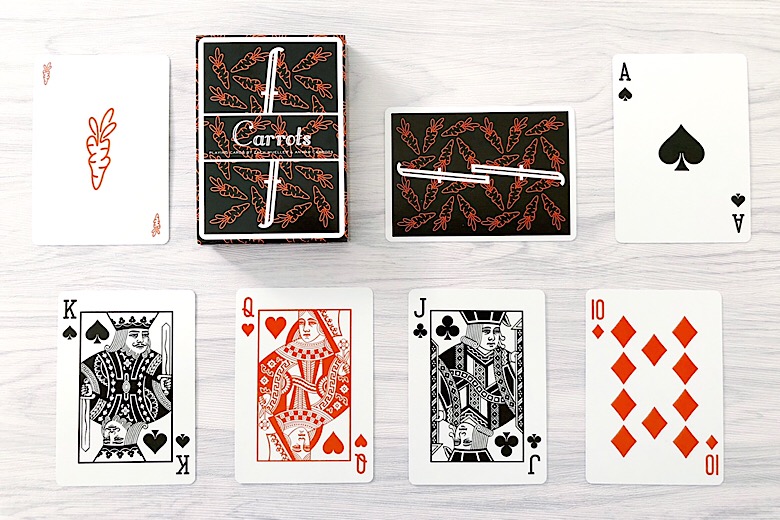 Fontaine Carrots v2 Playing Cards Cardistry Zack Mueller Anwar Carrots 