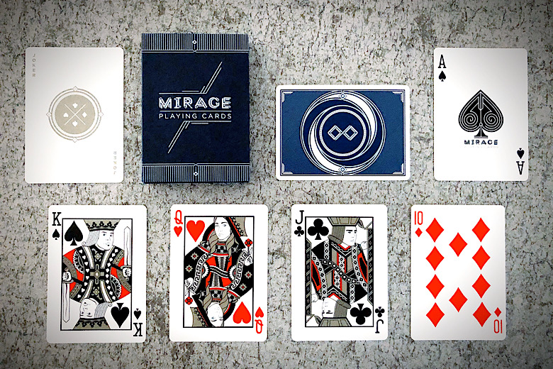 Deck View: Mirage V4 (Midnight Blue Edition) Playing Cards