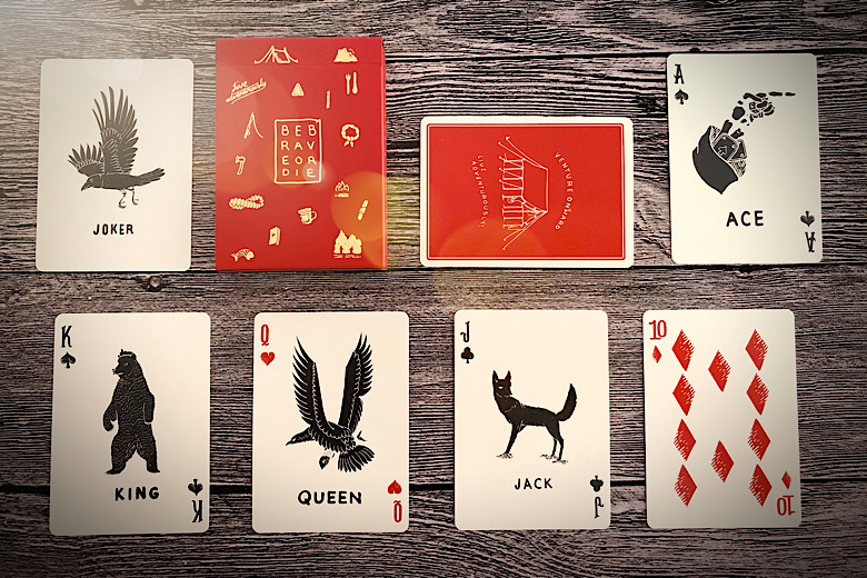 Red Back Edition by Art of Play and Dan & Dave Camp Playing Cards 