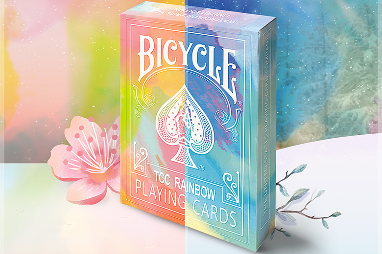 Playing Cards Deck by TCC Brand New Bicycle Rainbow Cedar 