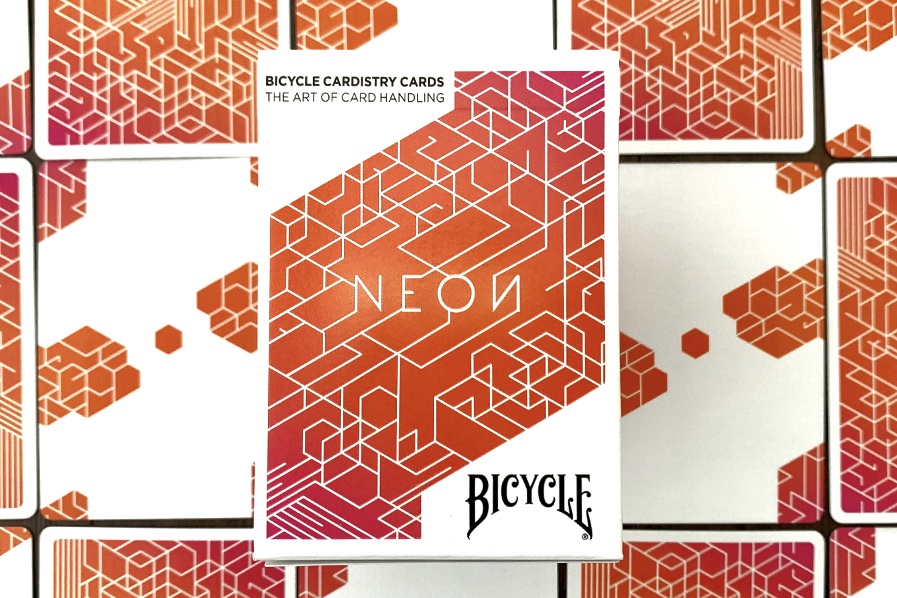 Cardistry: Bicycle Cards Drops the Vibrant Neon Orange Bump Playing Cards