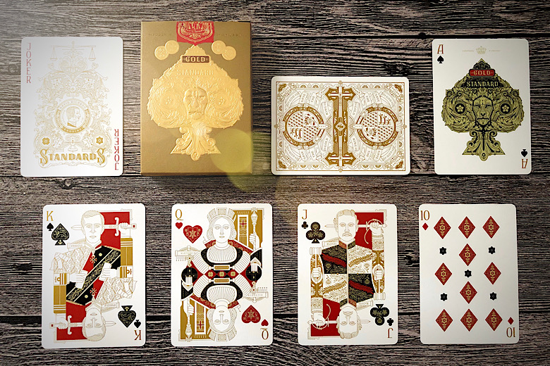 Gold Standards Premium Playing Cards Red Back Edition 
