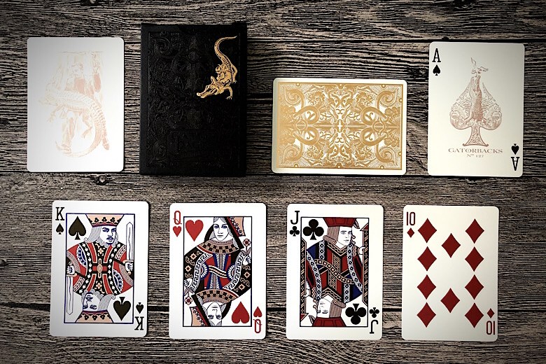 Deck View: Gatorbacks (Rose Gold Edition) Playing Cards