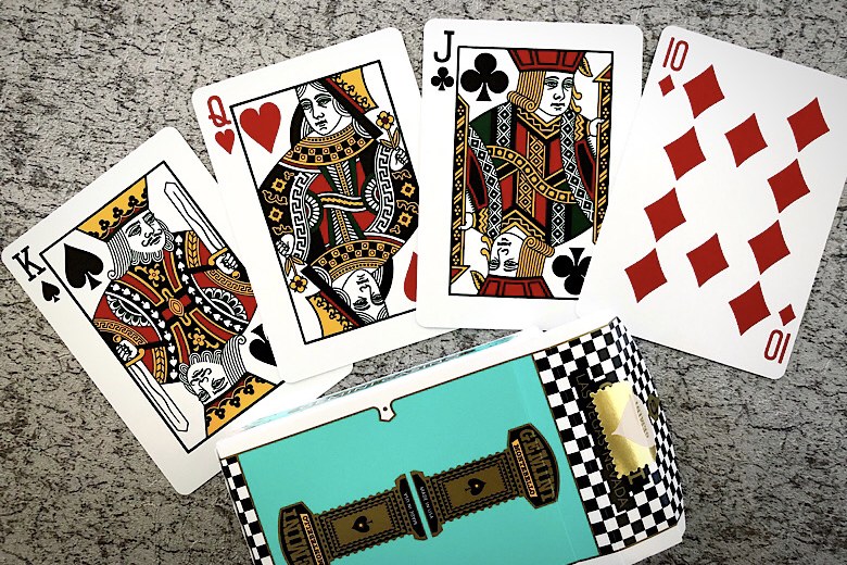 Gemini Casino Emerald Green Playing Cards Deck Brand New