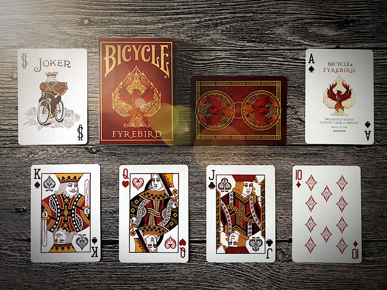 Bicycle Fyrebird Playing CardsCollectable Poker Deck 