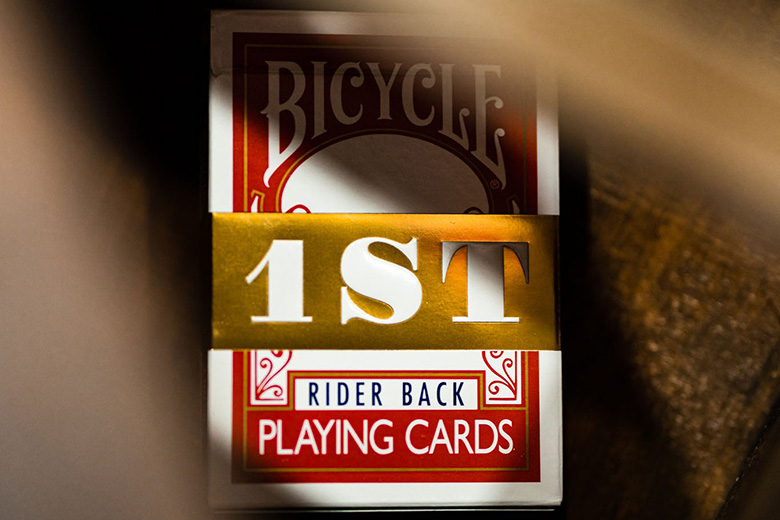 Chris Ramsay's 1ST Edition Bicycle Rider Backs Playing Cards